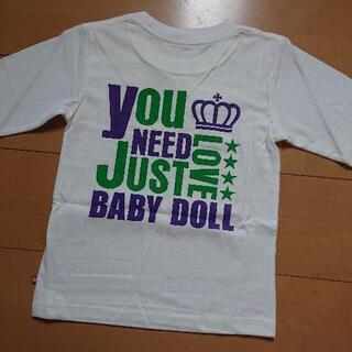 新品 ロンT 110 120白ベビードール BABYDOLL ベビド