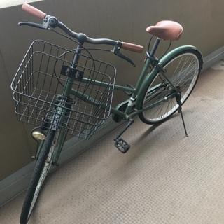 ママチャリ　自転車　26インチ　変速なしの画像