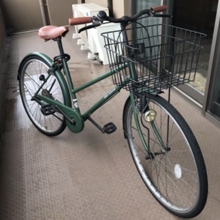 ママチャリ　自転車　26インチ　変速なし