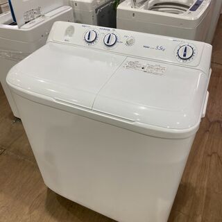 【愛品館市原店】Haier 2016年製 5.5kg二層式洗濯機 JW-55E【管理I4S029674-104】