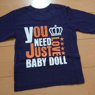 新品 ロンT 100 110 120紺ベビードールBABYDOL...