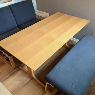 値下げしました！【使用期間1年】無印 リビングでもダイニングでも...