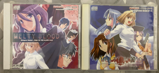 【セット売り】【貴重品】PC版 メルティブラッド、Re-ACT セット (初版)