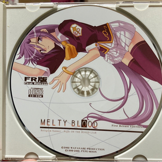 【セット売り】【貴重品】PC版 メルティブラッド、Re-ACT セット (初版)の画像