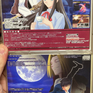 【セット売り】【貴重品】PC版 メルティブラッド、Re-ACT セット (初版)の画像
