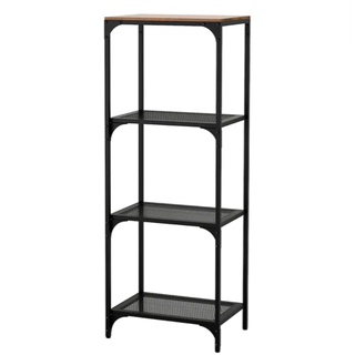 IKEA シェルフユニット, ブラック51x136 cm
