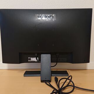 BenQ モニター ディスプレイ GW2780 27インチ/IPS/ノングレア/フレームレス/ブルーライト軽減/輝度自動調整B.I.技術搭載/D-sub/HDMI1.4/DP1.2/スピーカー の画像