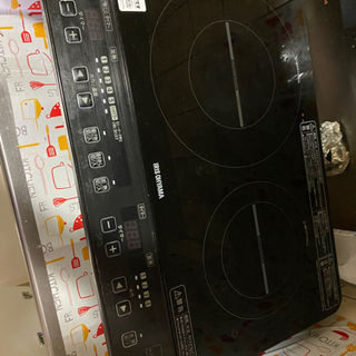 【お取引の相手見つかりました】アイリスオーヤマのIH二口コンロの画像