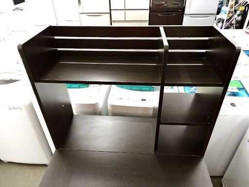 デスク 机 ニトリ ライティングデスク ブルーノ ブラウン 中古 幅 約82ｃｍ 札幌市 西岡店