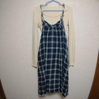 LIVE IN COMFORT リバーシブルワンピースとインナーセットの画像