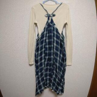 LIVE IN COMFORT リバーシブルワンピースとインナーセットの画像