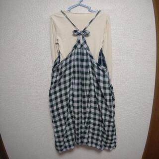 LIVE IN COMFORT リバーシブルワンピースとインナーセットの画像