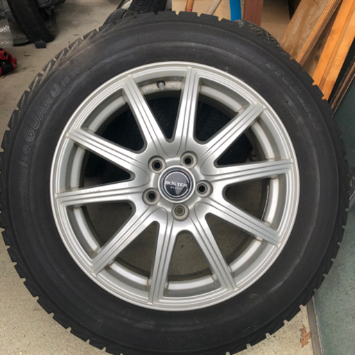 205/60r16スタッドレスタイヤホイール付き　4本セット