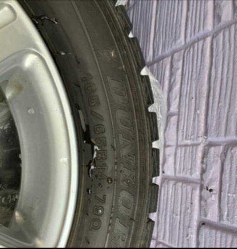 165/65/R14 スタッドレスタイヤ4本セット