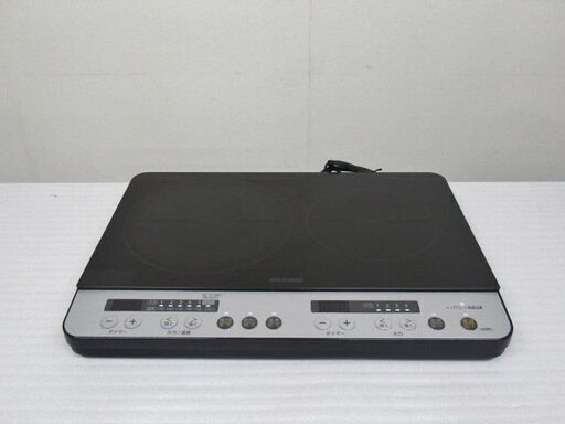 アイリス　2口IHコンロ IHK-W12　2018年製