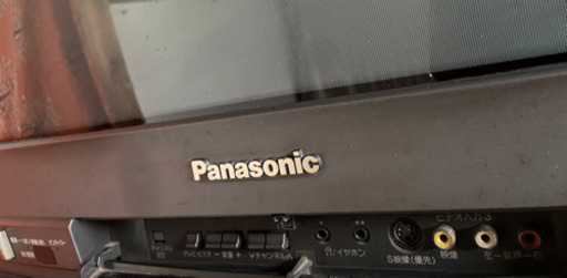 パナソニック25型 平面ブラウン管TV 2002年製 TH-25FB5