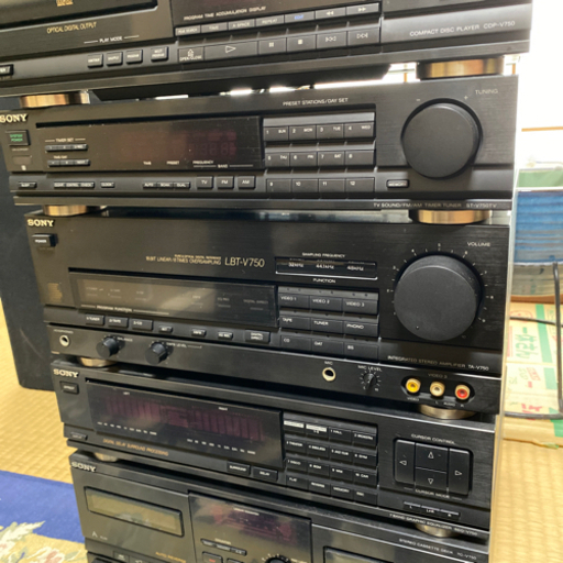 SONY   ミニコンボラジカセ付き