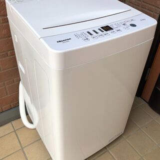 ★ハイセンス 4.5kg 全自動洗濯機 美品 2021年製使用僅かの画像