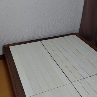 無印良品　収納ベッド　セミダブル