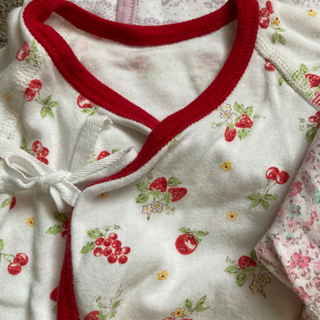 秋~冬生まれの新生児に！ 短肌着9枚セットの画像