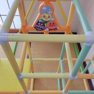 アンパンマン うちの子天才 カンタン折りたたみブランコパークDXの画像