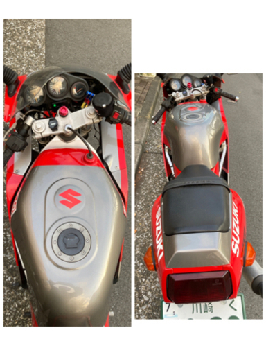 スズキ GSX-R400 89年式 GK73A 車検 規制前59ps 希少車わ