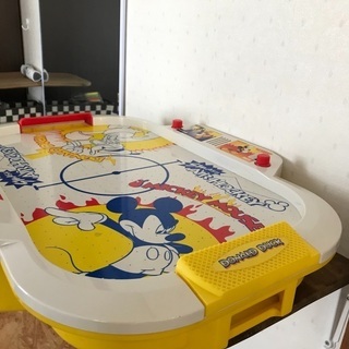 🐹ミッキーマウス　エアーホッケー❗️値下げの画像