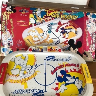 🐹ミッキーマウス　エアーホッケー❗️値下げの画像
