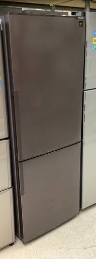 SHARP/シャープ 2ドア冷蔵庫 271L SJ-PD27D-T 2018年製 ブラウン【ユーズドユーズ名古屋天白店】J1078