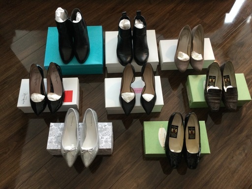 レディース　シューズ　パンプス\u0026ショートブーツ　23.5センチ　MIHAMA他