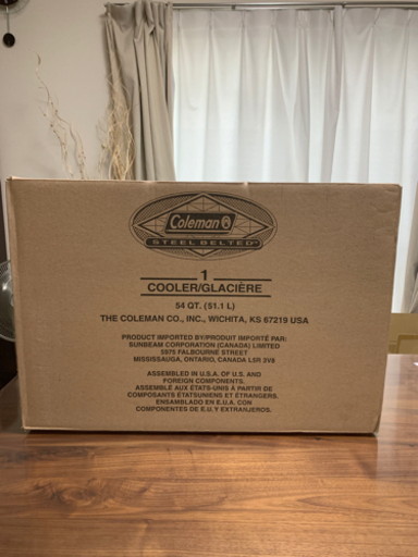 【希少‼️新品❗️】Coleman コールマン 54QTスチールベルト クーラーボックス グリーン　コールマンクーラーボックス