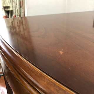 定価11万円 カリモク コロニアル エンドボードの画像