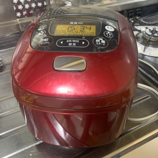 (中古品)東芝 真空かまど炊き 真空IH保温釜