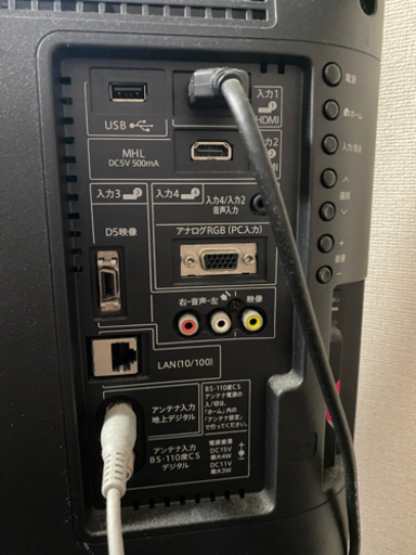 SHARP LC22K20 ブルーレイレコーダー、テレビ台付き（受け渡し者決定しました）
