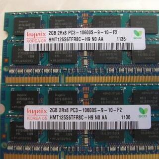 PC3-10600S(DDR3-1333) メーカーお任せノート...