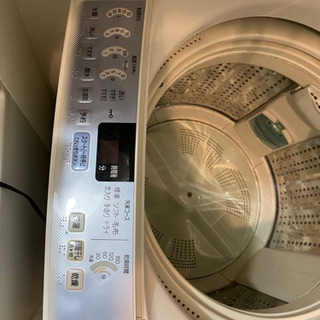 日立 7.0kg 全自動洗濯機 ブルーHITACHI ビートウォッシュ BW-7HVの画像