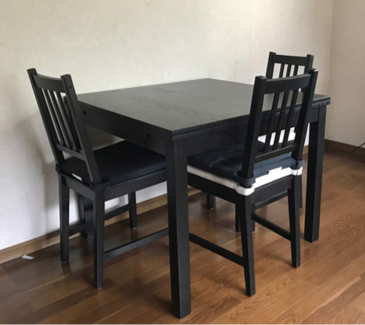 本日終了　IKEA ダイニングセット　伸長式　BJURSTA