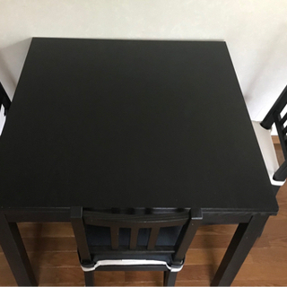 本日終了　IKEA ダイニングセット　伸長式　BJURSTA の画像