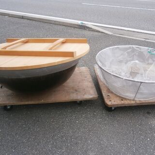 ☆新古品 ナカオアルミ イモノ 特選平釜 80㎝ 81L & 本間冬治工業