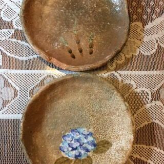 深大寺窯の銘々皿５枚他の画像