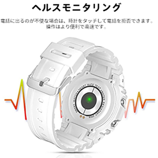 スマートウォッチ 活動量計  防水の画像