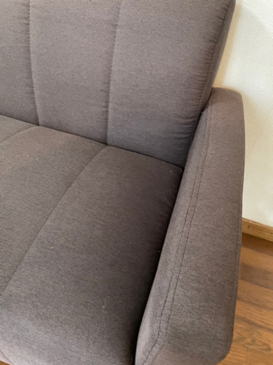 ほぼ新品　茶色ソファ