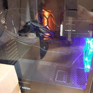 デスクトップパソコン　Ryzen5  メモリ16GB  M.2 SSD500GBディスプレイ２枚組  ブルーレイ読み書き込みできます　キーボード　セットの画像