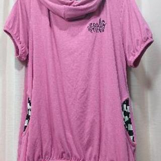 ALGONQUINS　うさ耳フード付きTシャツ