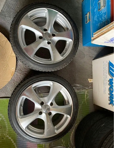 15インチホイール4本　軽カー コンパクトカーに