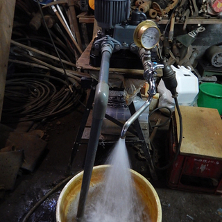 【中古】 川本 自給カスケードポンプ（浅井戸用）C3-755HN 50hz 三相200V （13D4563)の画像