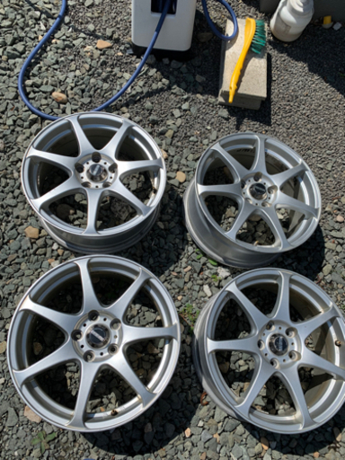 17インチ　ホイール　7j+53 114.3