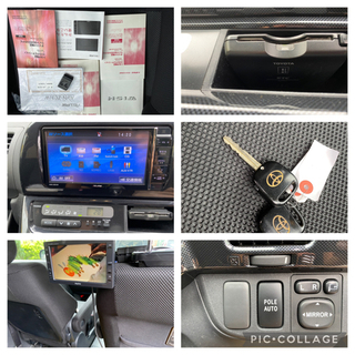 値引き❗️トヨタ　ウィッシュ　ブラック　とっても綺麗です。の画像