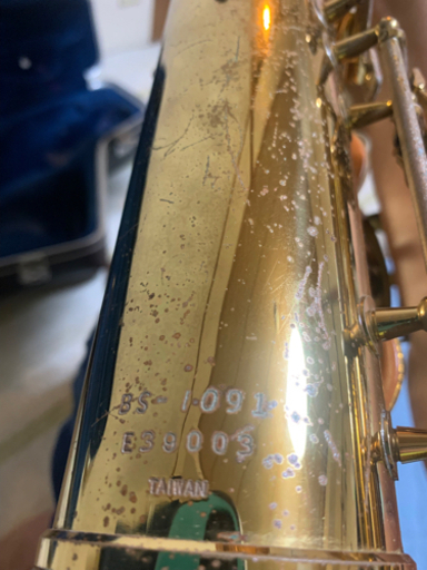 IO バリトンサックス BS-1091 (GANTZ) 人丸前の管楽器、笛、ハーモニカ