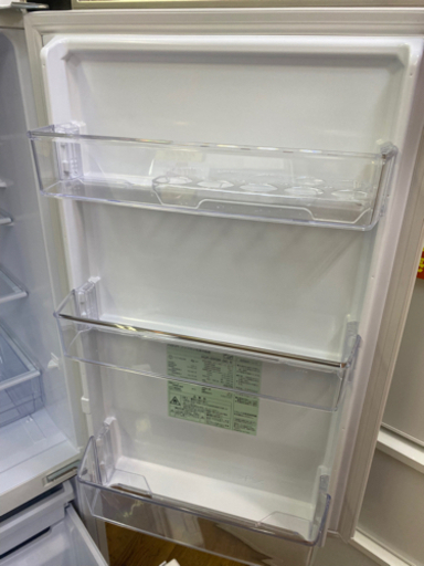 I369 AQUA 大きめ2ドア冷蔵庫　2021年式　201L